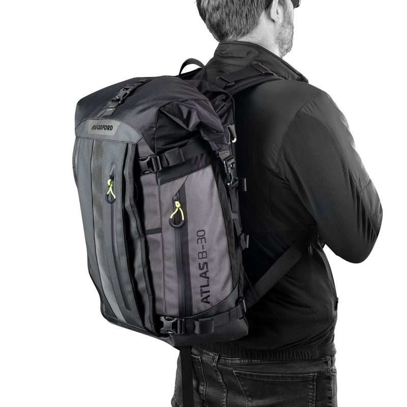 Sac à dos moto Oxford Atlas B-30 Advanced 30 l noir