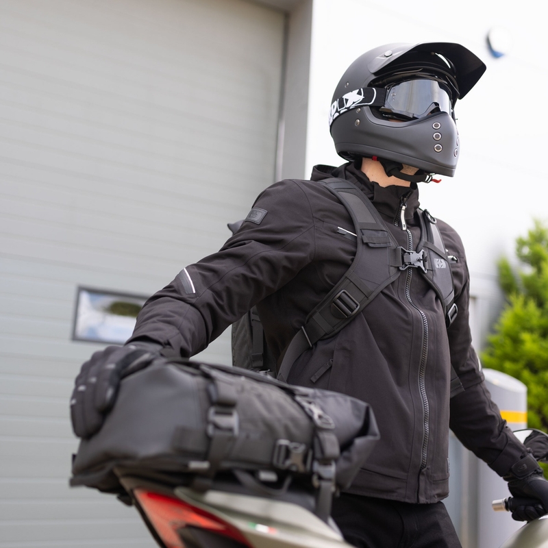 Sac à dos moto Oxford Atlas B-30 Advanced 30 l gris