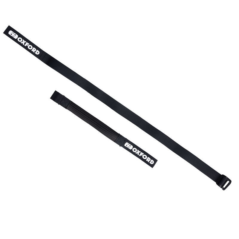 Oxford Atlas G-Hook luggage straps 2 pcs black 26mm x 2m