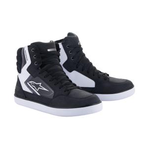 Bottes de moto Alpinestars J-6 Waterproof 2025 noires et blanches