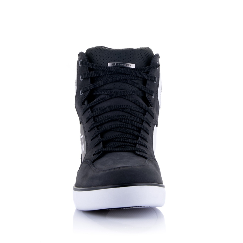 Bottes de moto imperméables Alpinestars J-6 noir-blanc