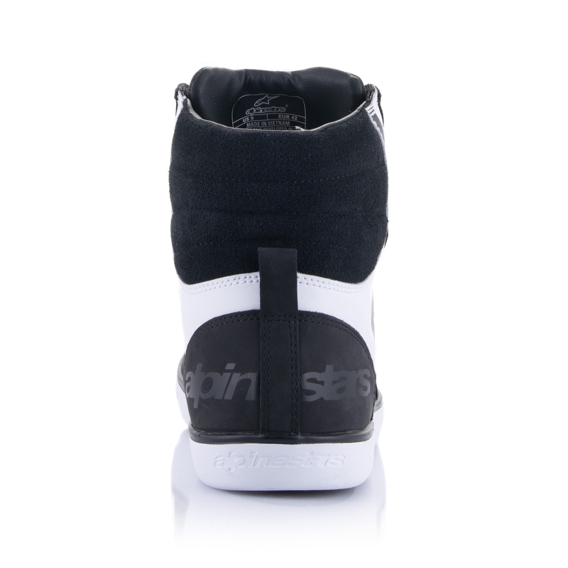 Bottes de moto imperméables Alpinestars J-6 noir-blanc