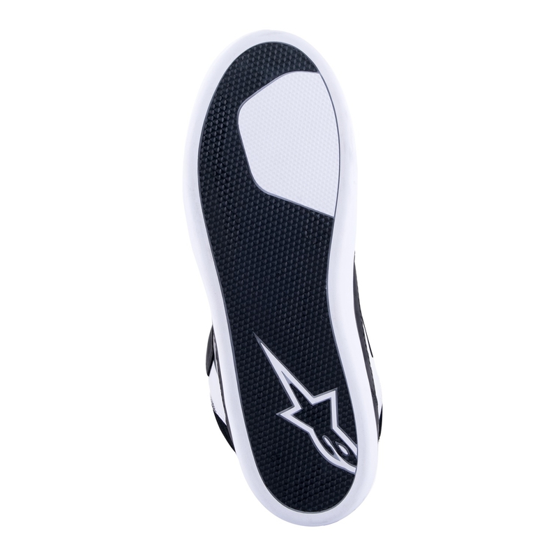 Bottes de moto imperméables Alpinestars J-6 noir-blanc