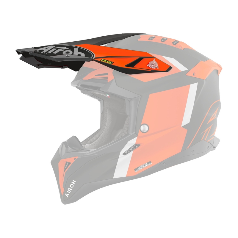 Visière de casque Airoh Aviator Glory orange mat