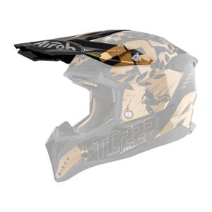 Visière de casque pour Airoh Aviator The Legend noir et or