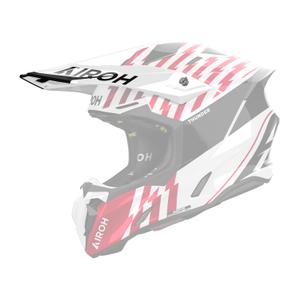 Visière de casque pour Airoh Twist 3 Thunder rouge brillant