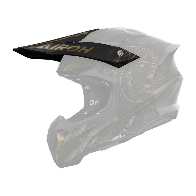 Visière de casque Airoh Twist 3 Titan mat