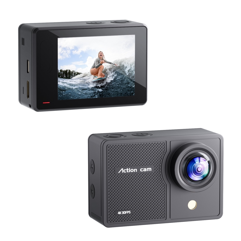 MaxTo Action Cam 4k Caméra d'extérieur