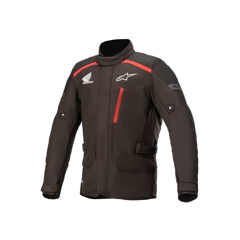 Veste moto Alpinestars Gravity Drystar Honda Collection Noir et Rouge