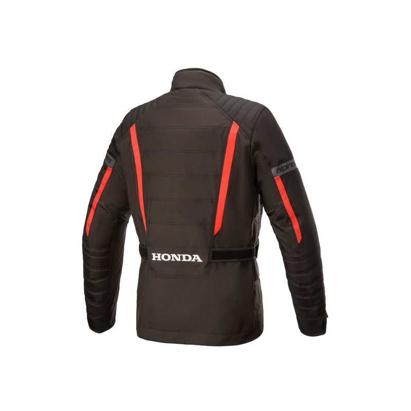 Veste moto Alpinestars Gravity Drystar Honda Collection Noir et Rouge