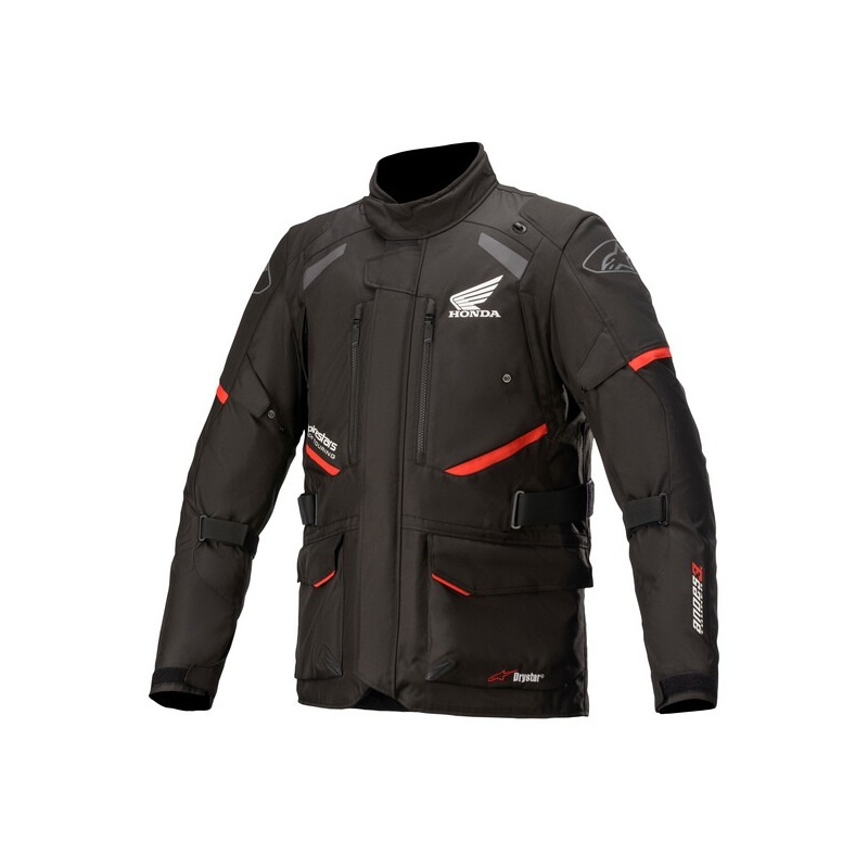 Veste moto Alpinestars Andes Drystar TECH-AIR 5 compatible Honda Collection noir-rouge