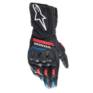 Alpinestars SP-8 Honda Motorcycle Gloves Collection 2025 noir-rouge-bleu