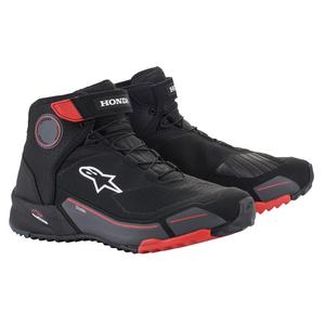 Bottes de moto Alpinestars CR-X Drystar Honda Collection noir-rouge-gris