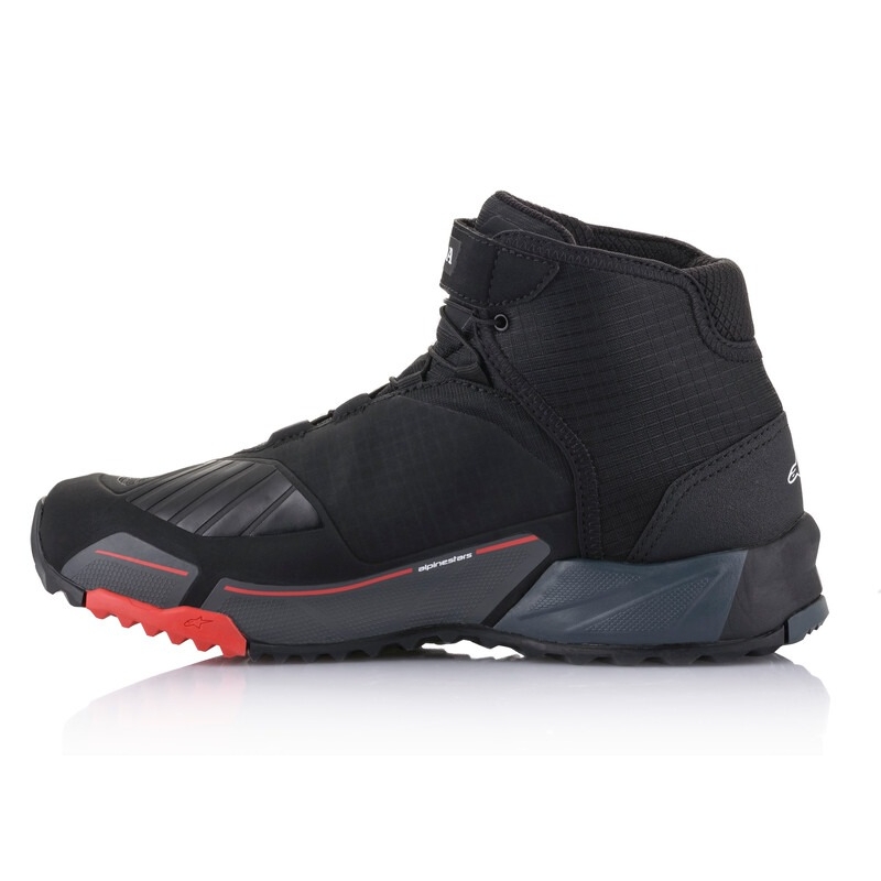Bottes de moto Alpinestars CR-X Drystar Honda Collection noir-rouge-gris