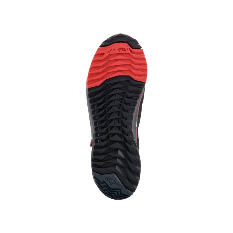 Bottes de moto Alpinestars CR-X Drystar Honda Collection noir-rouge-gris