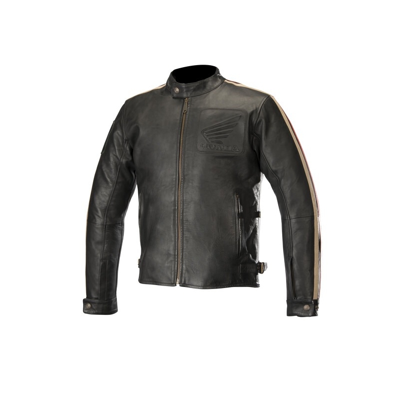 Alpinestars Charlie Honda Motorcycle Jacket Collection noir-crème-rouge