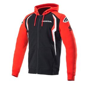 Sweat à capuche Alpinestars Honda rouge et noir