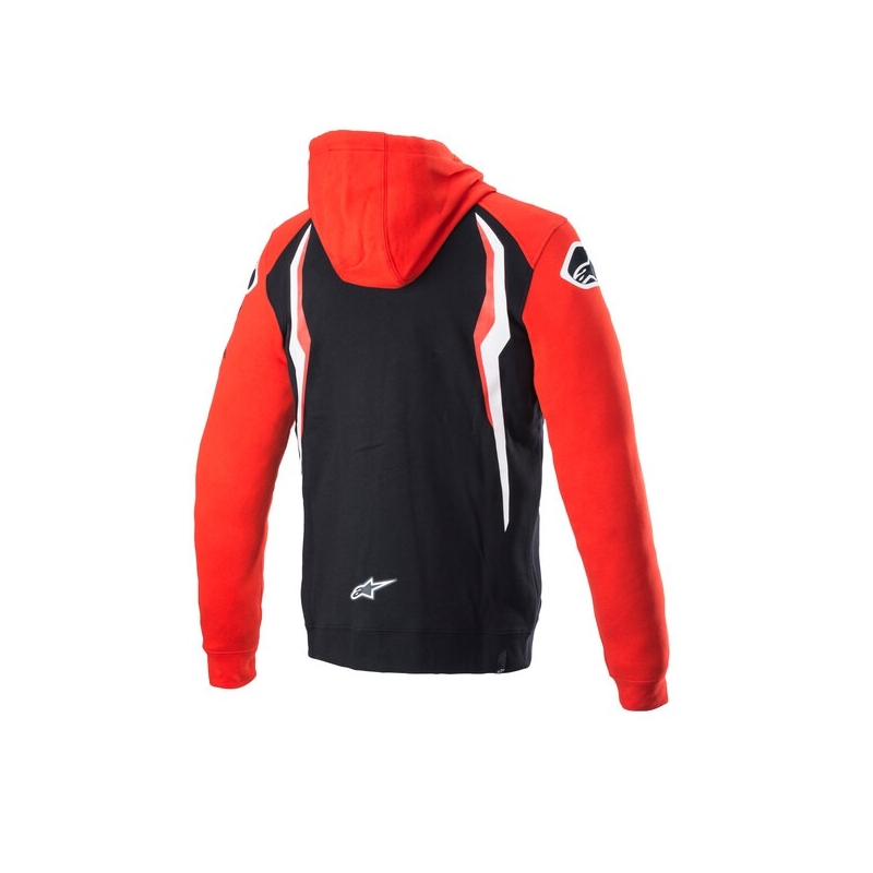 Sweat à capuche Alpinestars Honda rouge et noir