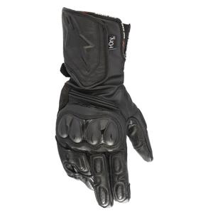 Gants de moto Alpinestars SP-8 HDRY noirs