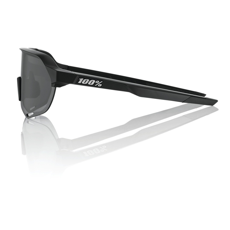 Lunettes de soleil 100% - USA S2 noir avec verre fumé
