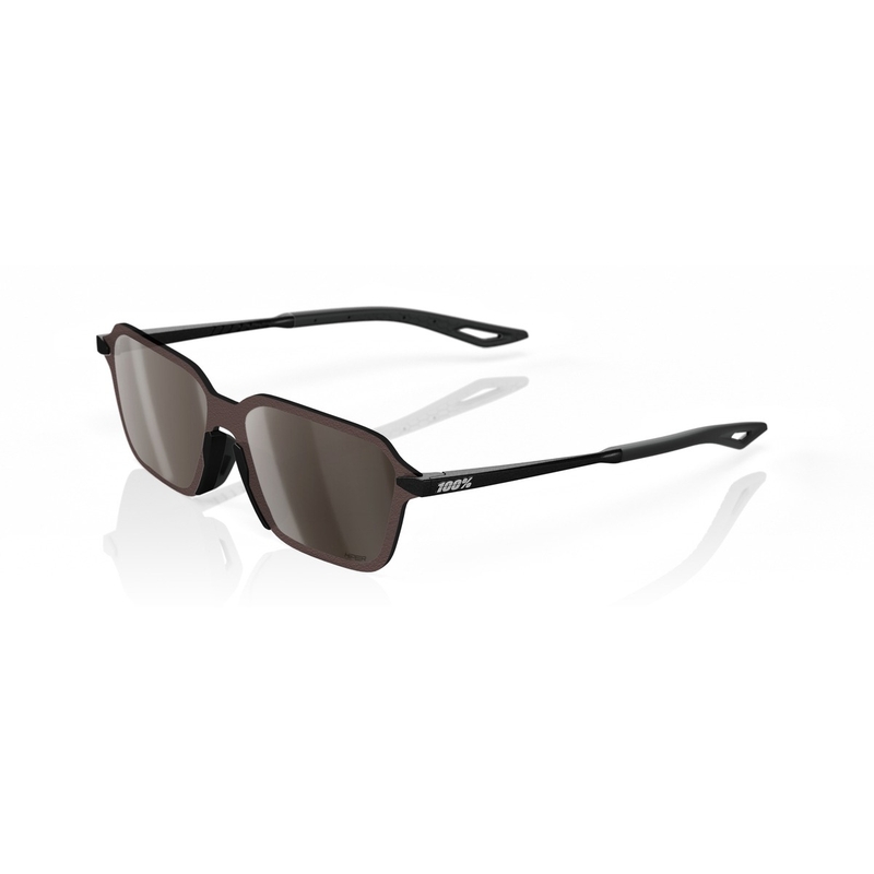 Lunettes de soleil 100% - USA Legere Trap avec lentille argentée