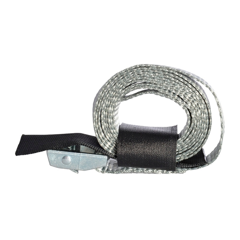 Oxford Cam Straps Bretelles réglables avec fixation de l'extrémité libre par Velcro gris