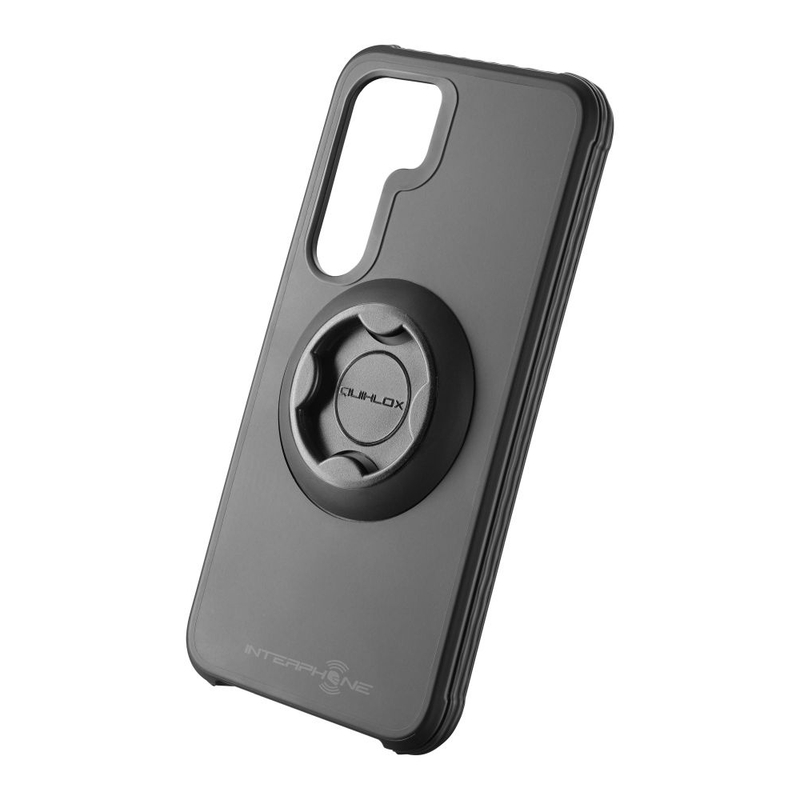 Housse de protection Interphone QUIKLOX Tetraforce pour Samsung Galaxy S24 Plus noir
