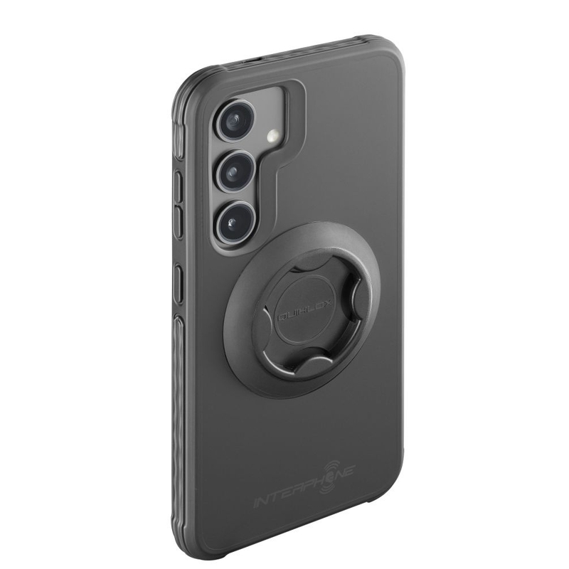 Housse de protection Interphone QUIKLOX Tetraforce pour Samsung Galaxy S24 noir