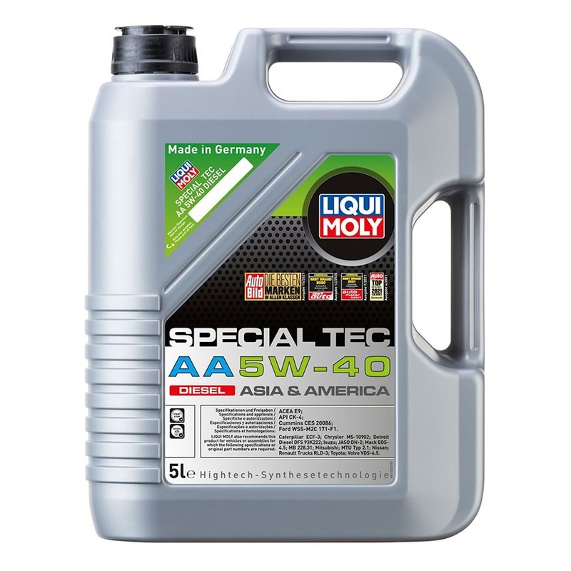 LIQUI MOLY Special Tec AA 5W-40 Diesel Synthetic Motor Oil (Asia, America) 5 l soldes