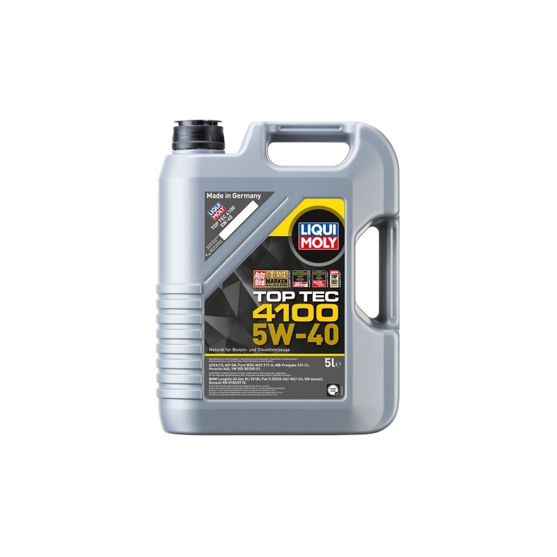 LIQUI MOLY Top Tec 4100 5W-40 5 l Huile moteur synthétique
