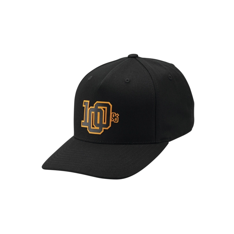 100% Varsity Snapback Cap Noir