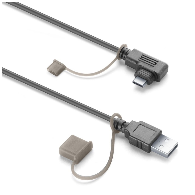 Câble d'alimentation pour Interphone Ridesync USB-C/USB-A