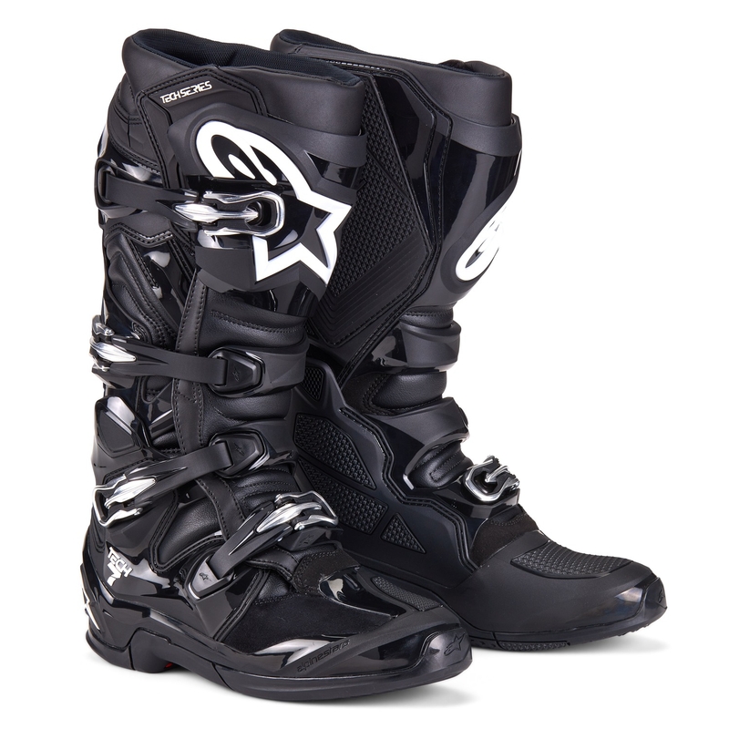Bottes de moto Alpinestars Tech 7 noires
