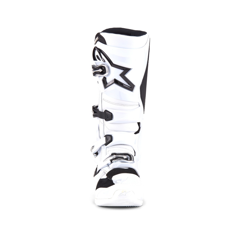 Bottes de moto Alpinestars Tech 7 blanc-noir