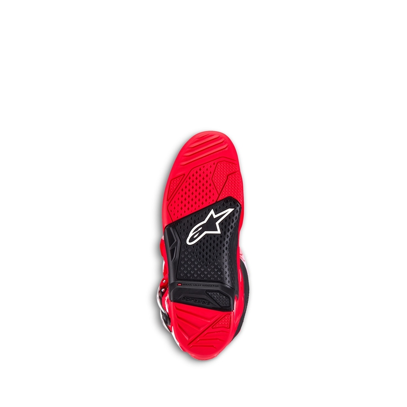 Bottes de moto Alpinestars Tech 7 rouges
