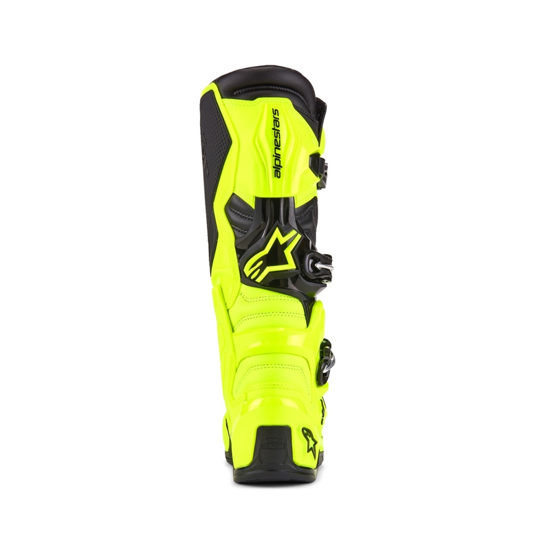 Bottes moto Alpinestars Tech 7 jaune fluo-noir