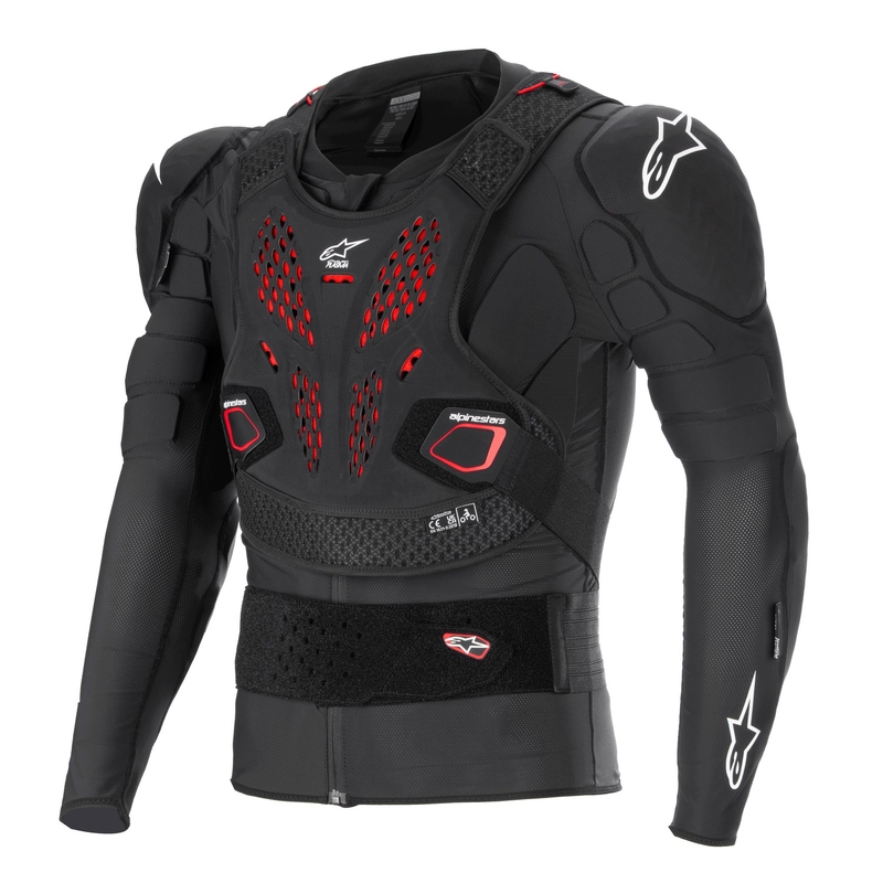 Protection corporelle Alpinestars Bionic Pro 3 Plasma noir-rouge-blanc