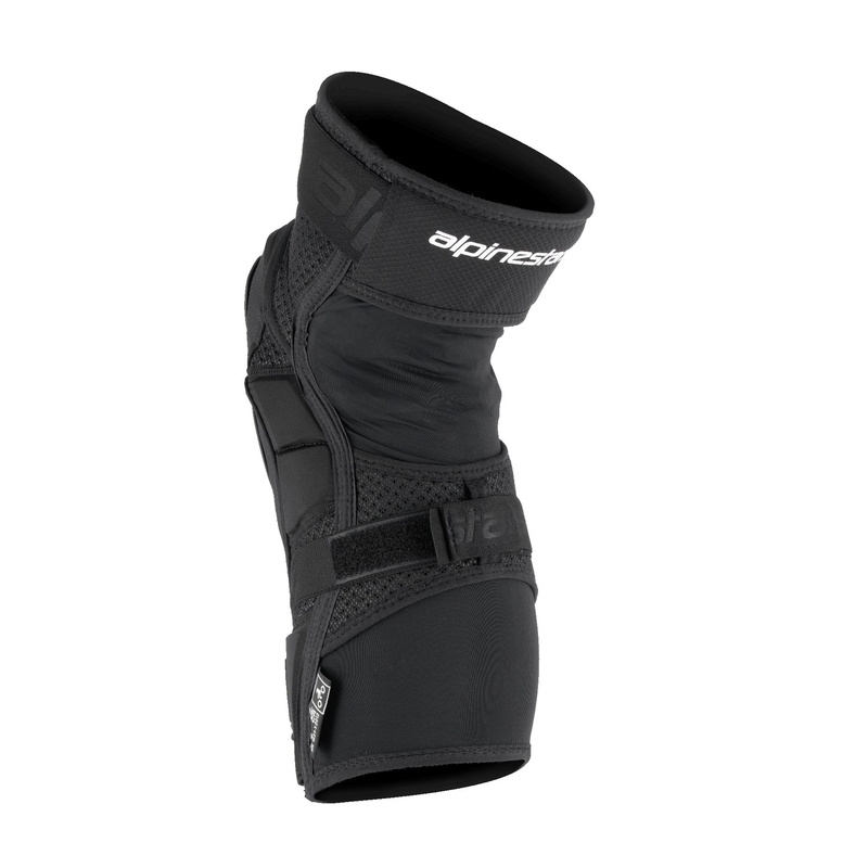 Genouillères Alpinestars Bionic Pro Plasma noir-rouge-blanc