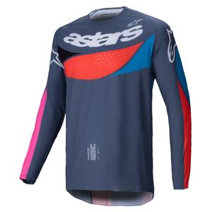 Maillot de motocross Alpinestars Techstar Dreem gris-multicolore