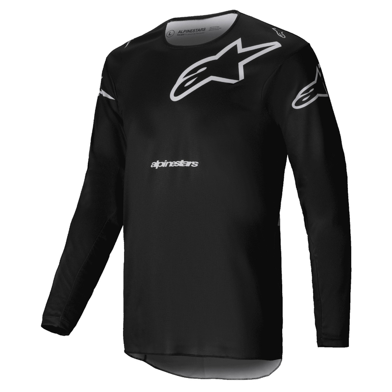 Maillot de motocross Alpinestars Racer Graphite noir et gris