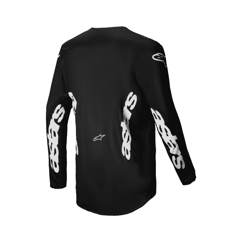 Maillot de motocross Alpinestars Racer Graphite noir et gris