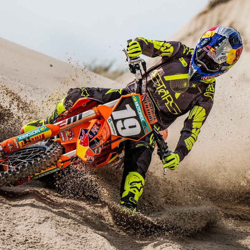 Maillot de motocross Alpinestars Racer Hollow camo foncé-jaune fluo