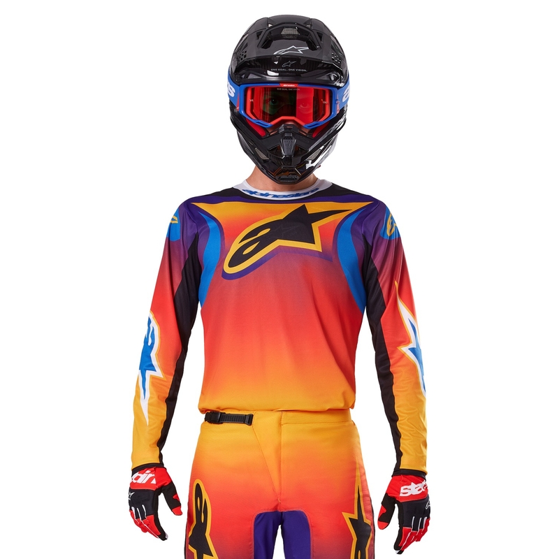 Alpinestars Fluid Wurx Multicolor Motocross Jersey