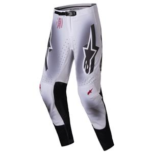 Alpinestars Supertech Maker Motocross Pants Silver and Black