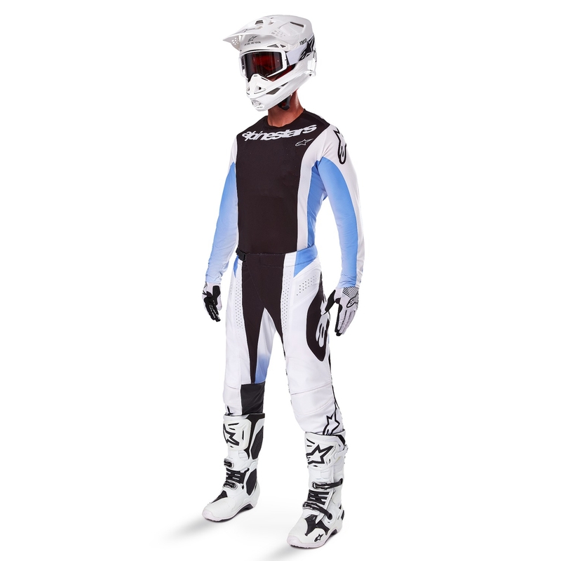 Alpinestars Techstar Melt Motocross Pants Black and Blue