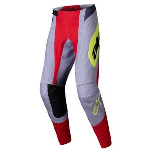 Alpinestars Techstar Melt Motocross Pants Red and Grey