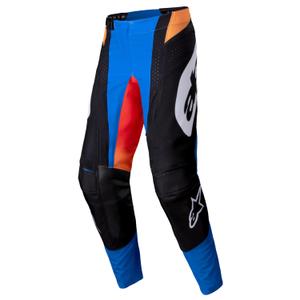 Alpinestars Techstar Melt Motocross Pants Orange and Blue