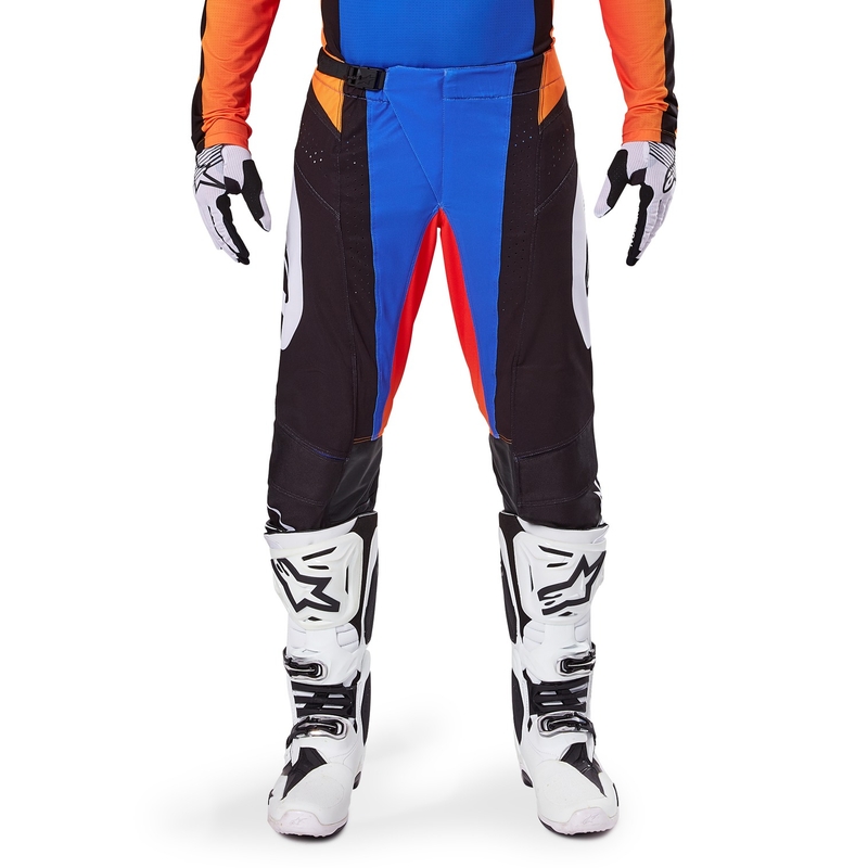 Alpinestars Techstar Melt Motocross Pants Orange and Blue