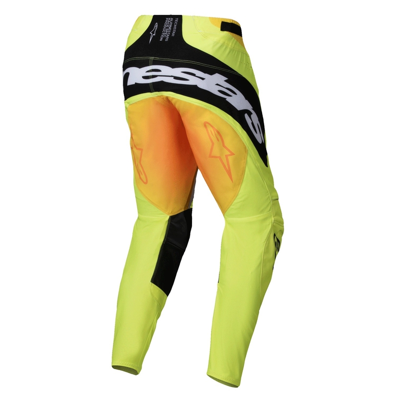 Alpinestars Techstar Melt Motocross Pants Yellow and Black