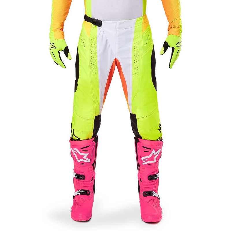 Alpinestars Techstar Melt Motocross Pants Yellow and Black
